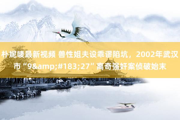 朴妮唛最新视频 兽性姐夫设乖谬陷坑，2002年武汉市“9&#183;27”离奇强奸案侦破始末