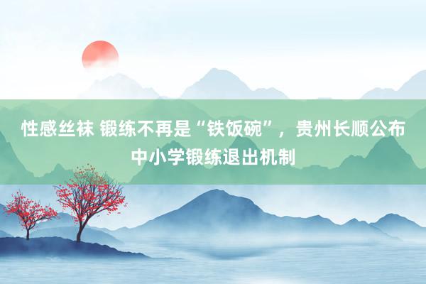 性感丝袜 锻练不再是“铁饭碗”，贵州长顺公布中小学锻练退出机制